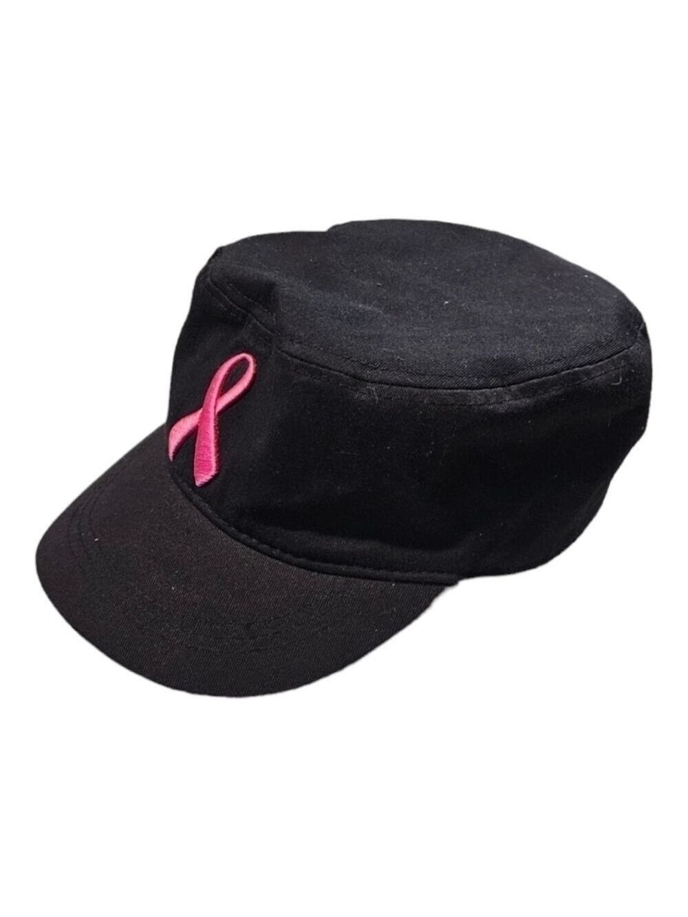 Ladies Support the Cure Black and Pink Hat - Picture 15 of 15